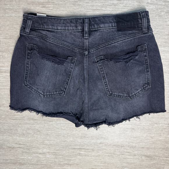 Abercrombie & Fitch The Mom Shorts Curve Love - Picture 2 of 8